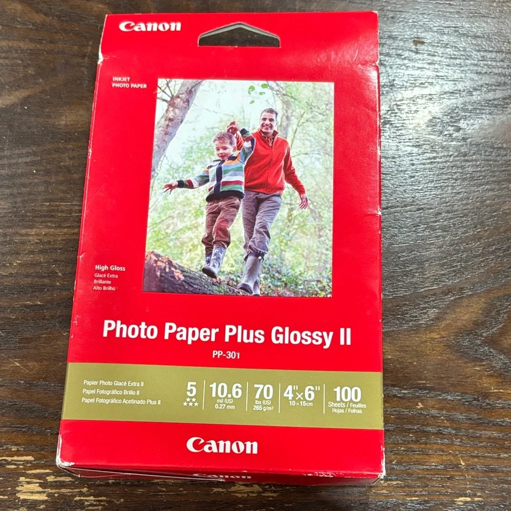 Canon Red Photo Paper Pack - Glossy PP-301